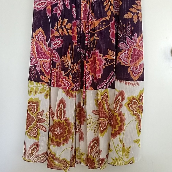 Anthropologie Liv Floral Midi dress - Picture 3 of 5